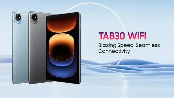 Blackview Планшет 10-дюймовый планшет Blackview на базе Android 13 Tab 30 WiFi, планшет 2024 года выпуска, с процессором 2,0 ГГц, 6 (2+4) ГБ + 64 ГБ с расширением на 2 ТБ, модель Wi-Fi 6, дисплей HD + IPS, 5100 мАч, два динамика, камера и camera a, BT5.2, 10.1" 64 ГБ/2 ГБ, серый металлик