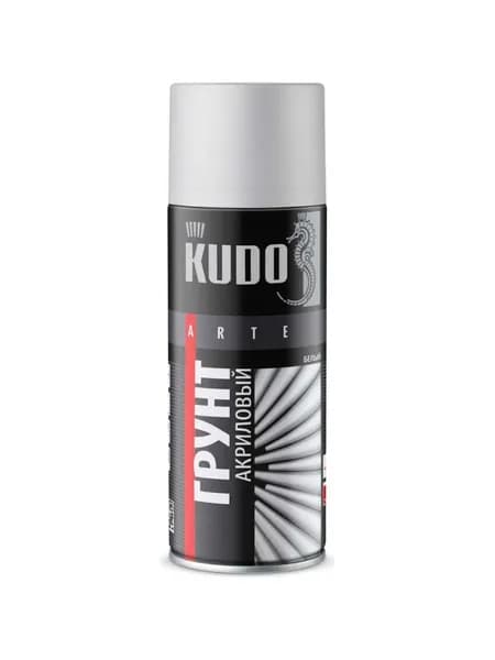 Грунтовка KUDO KU-2104 акриловая белая 520 мл