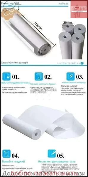 Бумага для принтера A4, 100 лист., шт