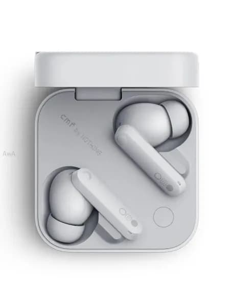 Наушники беспроводные с микрофоном CMF Buds Pro 2, Bluetooth, USB Type-C, белый