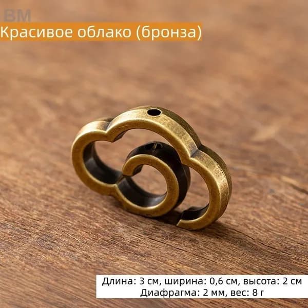 Подставка для благовоний конусных, Медитирующая лягушка, бронзовый цвет