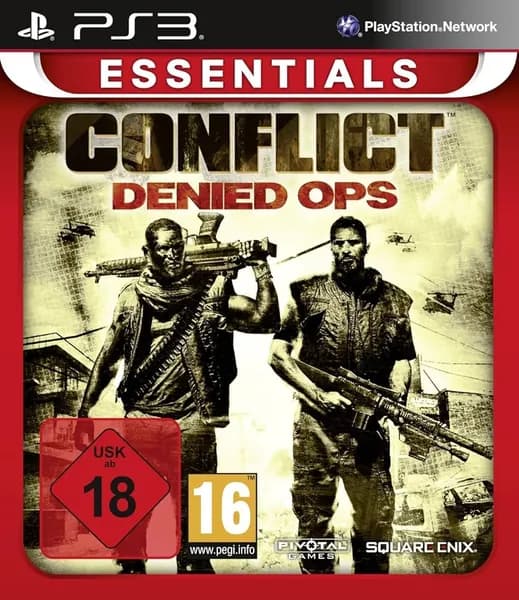Видеоигра Conflict: Denied Ops. Издание на диске. Английский язык на ps3.