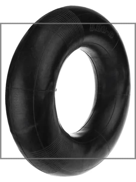 Камера для снегоуборщика, газонокосилки 13X5.00-6 (Прямой ниппель)