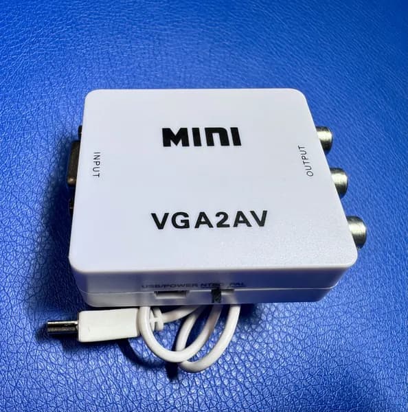 Преобразователь адаптер VGA 2 AV video