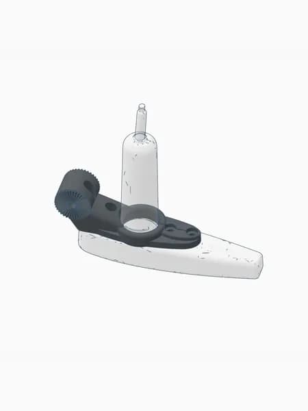 Держатель датчиков Практик для транцевых кронштейнов GARMIN GT-XX (или CV-XX)