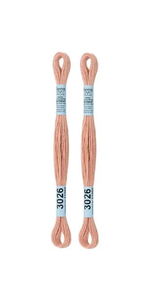 Мулине Gamma 3026 персик 2 мотка