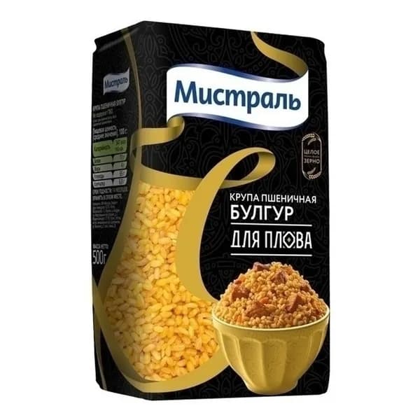 Булгур Мистраль для плова 500 г