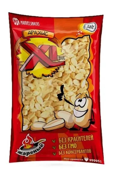 Xlove Арахис , очищенный, 200 г
