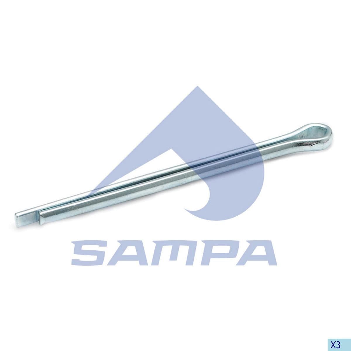 Шплинт 6.3x90; SN 3020/3620/4218/4220 1990 > 1995 Sampa 103.033