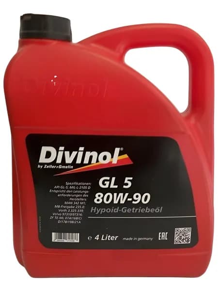 Divinol GL-5 80W90 Масло трансмиссионное 4л