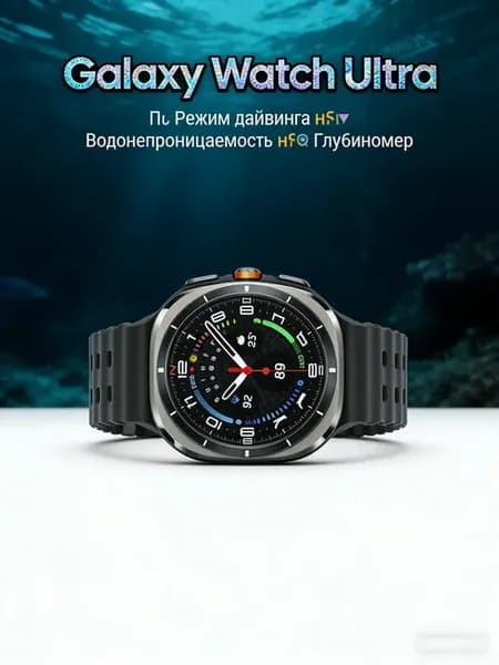 Смарт часы мужские Galaxy Watch Ultra мониторинг ритма