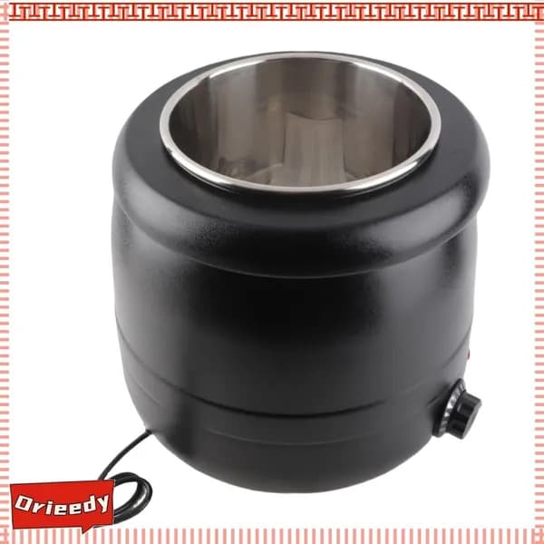 10L Soup Kettle Warmer, Регулируемый температурный контроль, для вечеринок, буфетов и ресторанов быстрого питания