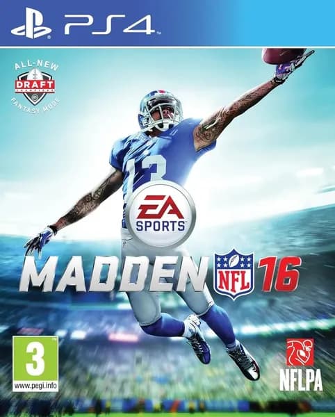 Игра Madden NFL 16. Издание на диске. Английская версия на ps4/ps5.