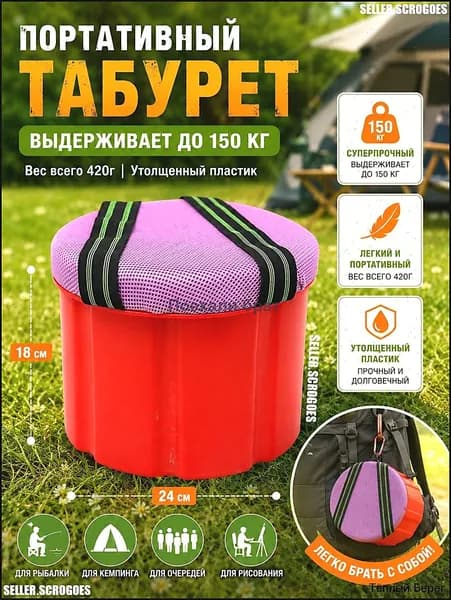 Садовый стул, Пластик, ABS пластик, 24х18 см