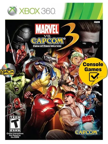 Игра Marvel vs.Capcom 3 (XBox 360
