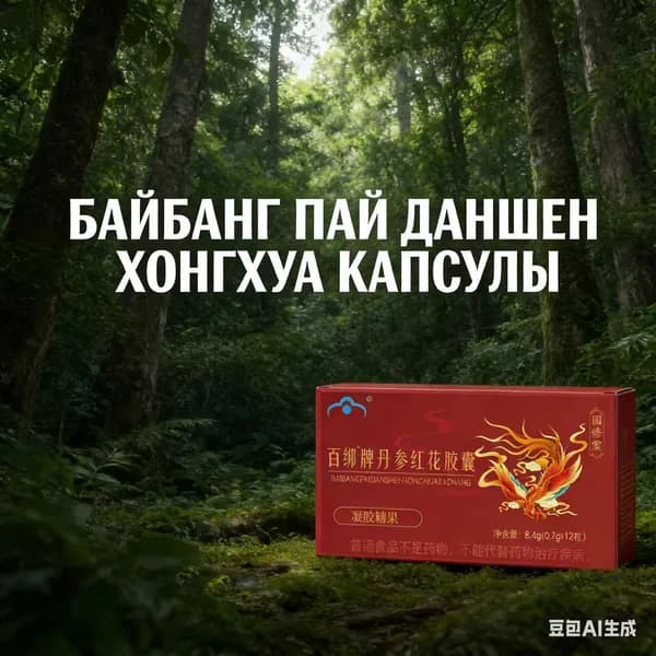 Гель-конфеты с красным женьшенем и шафраном 8,4 г