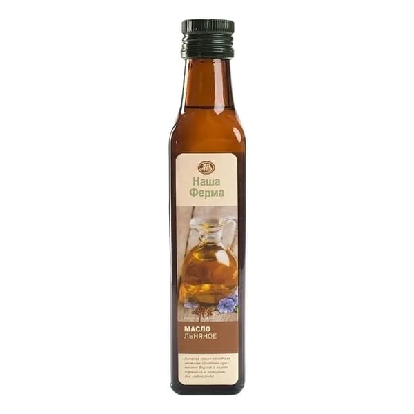 Льняное масло Наша Ферма 250 г