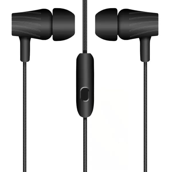 Наушники с микрофоном Krutoff HF-T83 черные (пакет)