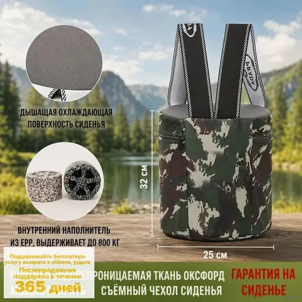 Садовый стул, Пенополиуретан, 25х25х30 см, 1 шт