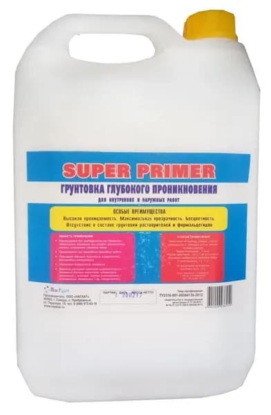 Грунтовка акрил унив 5л ПОЛИТАП SUPER_PRIMER // 139372