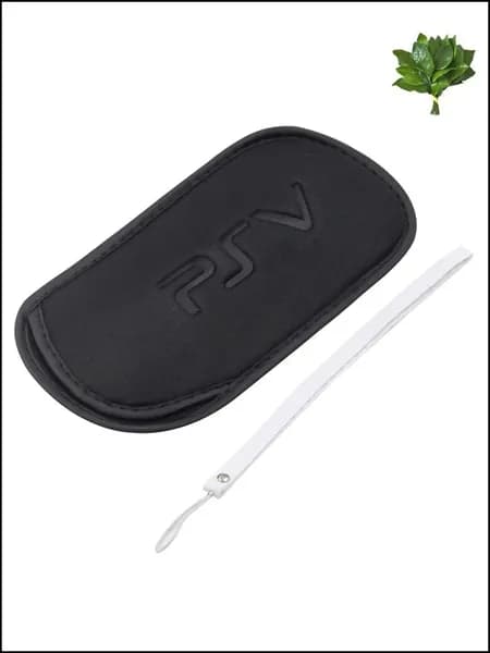 Сумка для хранения PSV soft sponge подходит для PSVita 1000 2000 с ручной веревкой черного цвета