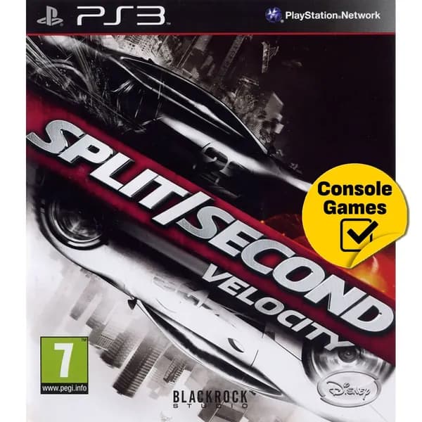 Игра Split Second Velocity (PlayStation 3, Русская версия)