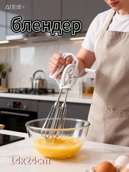 Пусть это будет красиво Ручной миксер 手动搅拌
