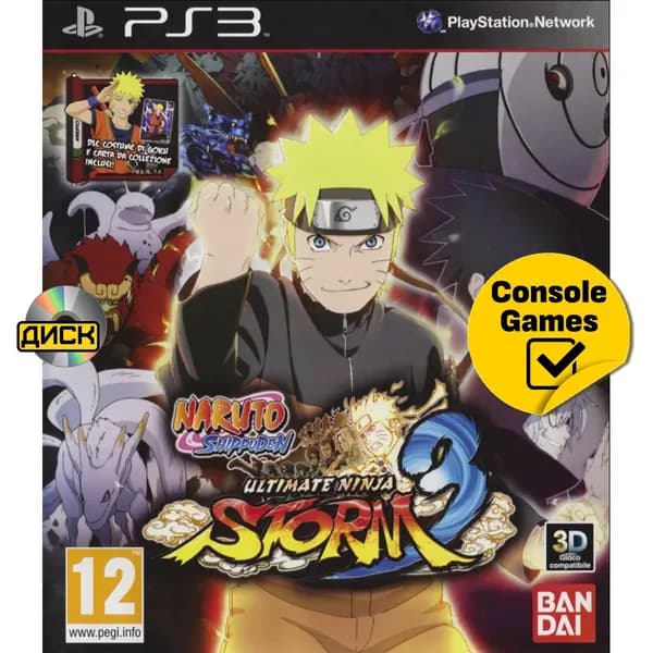 Игра PS3 Naruto Shippuden: Ultimate Ninja Storm 3 (русские субтитры) (PlayStation 3, Русские субтитры)