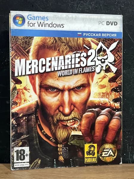 Mercenaries 2 World in Flames / Диск с игрой для ПК