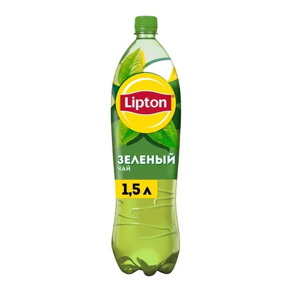 Напиток холодный чай Lipton Зеленый чай, 1,5 л