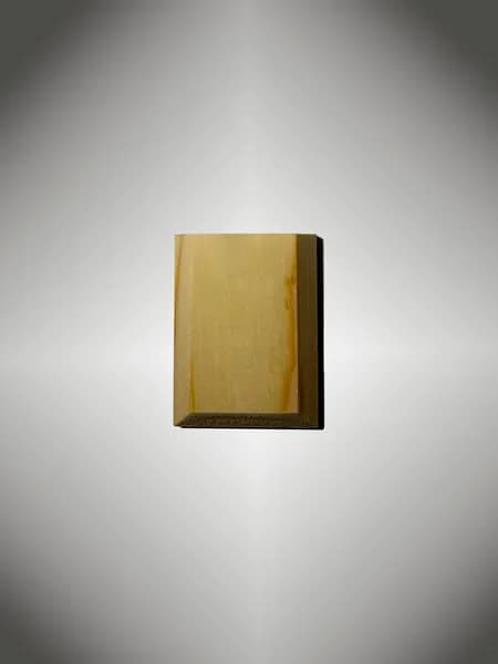Деревянные заготовки "Плитка половинка" 6х4,5х1,3см (5шт)