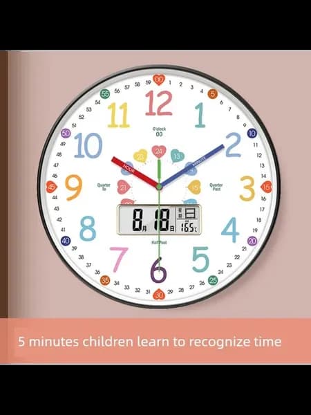Изучение в классе настенные часы Simple Clock