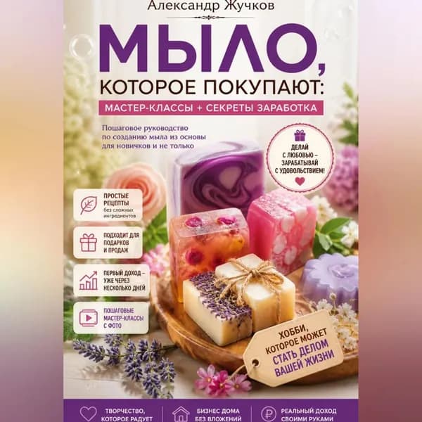 Мыло, которое покупают: простые мастер-классы и секреты заработка дома | Жучков Александр | Электронная аудиокнига