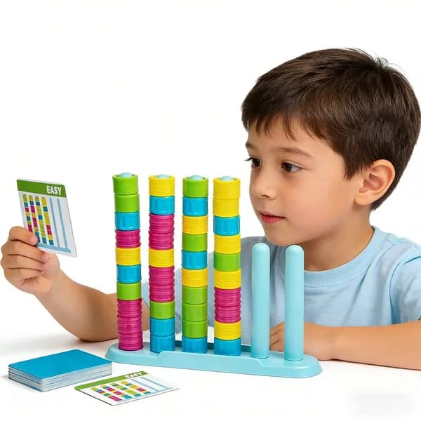 Деревянная игра Цветовой вызов для настольных игр и вечеринок