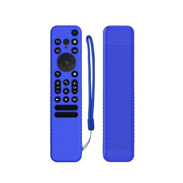 Силиконовый чехол для пульта Sony RMF-TX800U/TX900U с ремешком и противоударной защитой