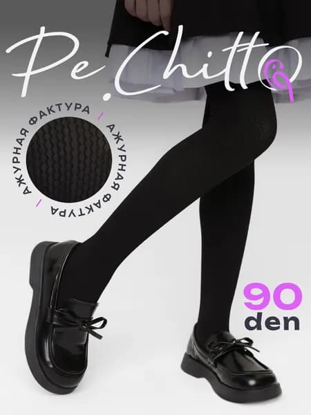 Колготки Pe.Chitto для девочки капроновые, 90 ден, 1 шт