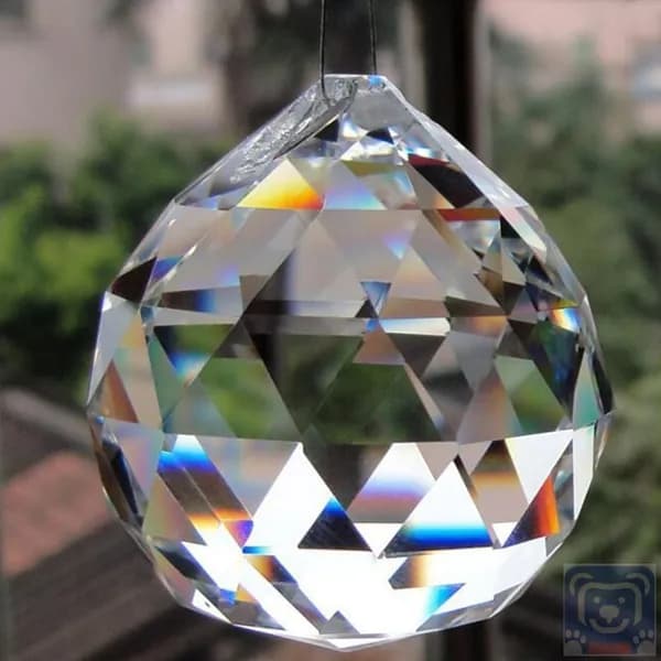 Новый 40мм фэн-шуй подвесной хрустальный шар призмы подвеска Suncatcher