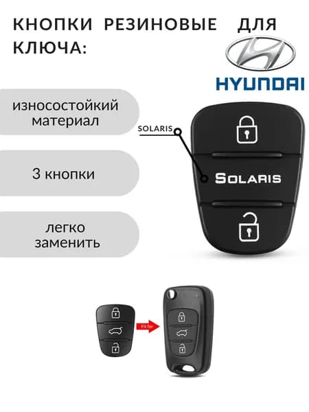KIA/Hyundai кнопки ключа зажигания