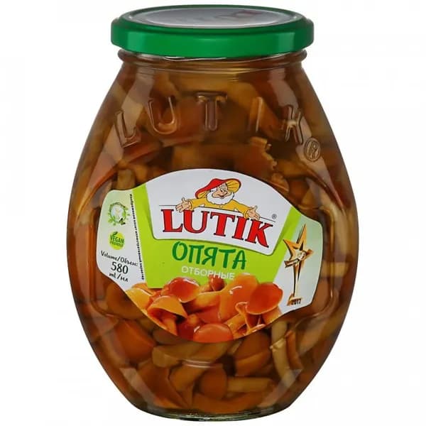 Опята 11083 LUTIK отборные /стекло/ 580мл
