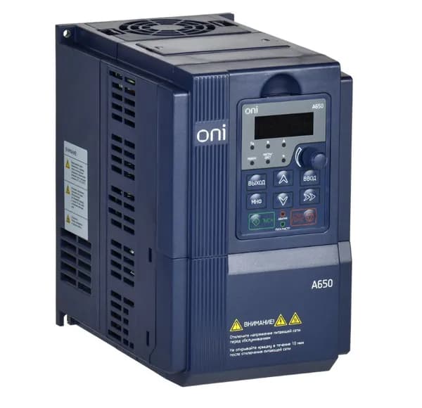 Преобразователь частоты A650 380В 3Ф 3,7кВт 9,5А M ONI