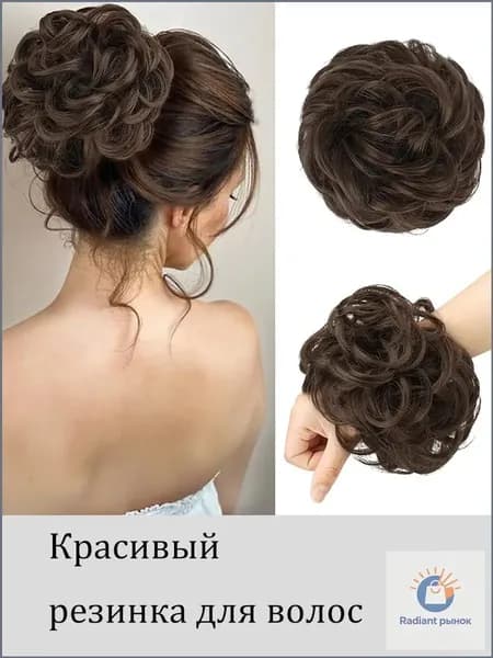 Шиньон из волос -резинка Milana