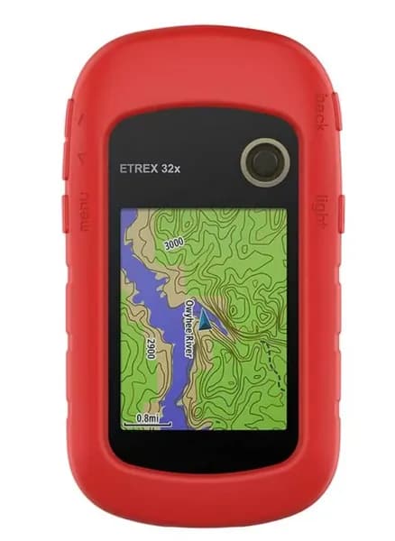 Чехол силиконовый для garmin etrex красный 10-30/10x-32x