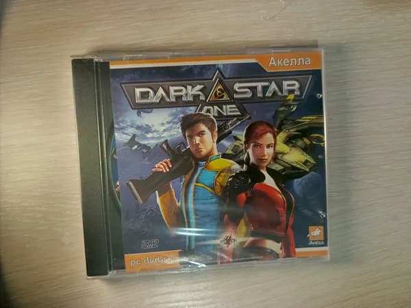 Диск с винтажной игрой для слабого ПК Dark star one 2