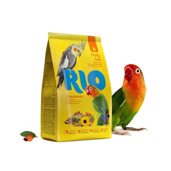 RIO 1000 г корм для средних попугаев основной рацион