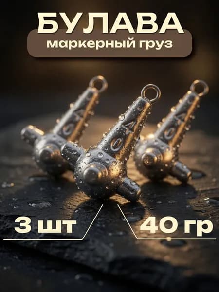 Груз маркерный "Булава" 40 гр