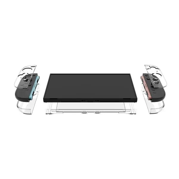 Прозрачный раздельный чехол из поликарбоната для Nintendo Switch 2