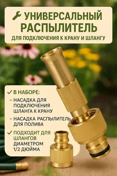 Насадка на шланг 4pc