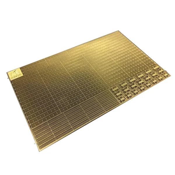 Фототравлёные перила и лестницы Cype005 для модели корабля масштаба 1/700, универсальные, золотистые / металлические