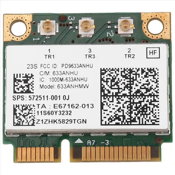 6300AGN 633ANHMW Беспроводная WiFi карта Mini Pcie Card 802.11A/G/N 2,4G + 5,0 Г