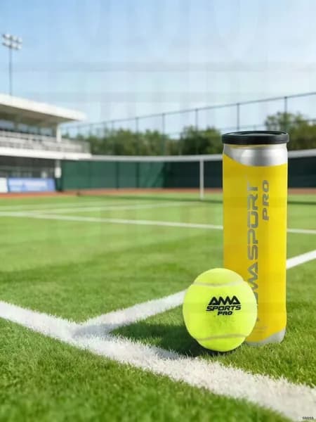 Профессиональные мячи для падел AMA SPORT PRO 45% натуральная шерсть, износостойкие теннисные мячи для турниров и п